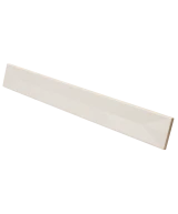 Carrelage Vitral Axis Snow 5x40 cm - vue latérale du carreau