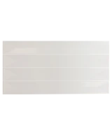 Carrelage Vitral Axis Snow 5x40 cm - détail du carreau