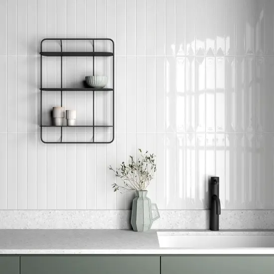 Vitral Axis Snow 5x40 cm - carrelage NAIS - image 4