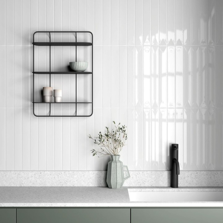 Vitral Axis Snow 5x40 cm - carrelage NAIS - image 4