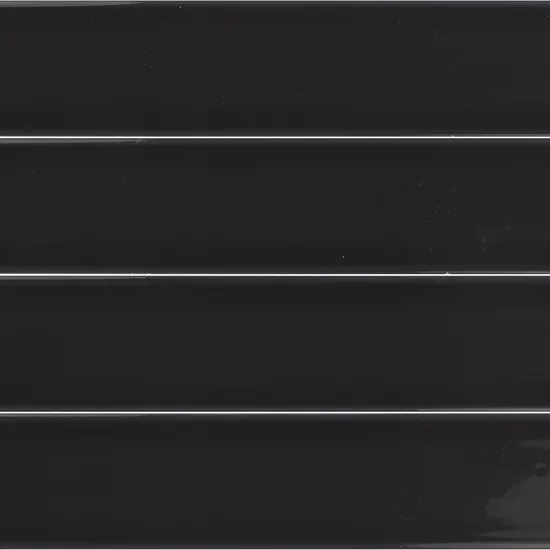 Carrelage Vitral Black 5x40 cm - détail du carreau