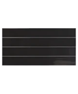 Carrelage Vitral Black 5x40 cm - détail du carreau
