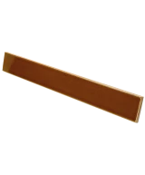 Carrelage Vitral Caramel Reactive 5x40 cm - vue latérale du carreau