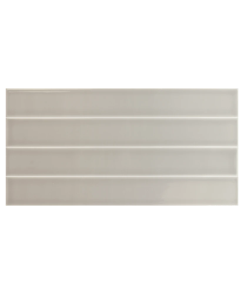 Carrelage Vitral Light Grey 5x40 cm - détail du carreau