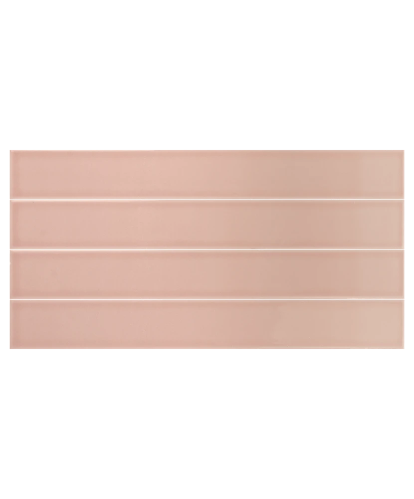 Carrelage Vitral Pink 5x40 cm - détail du carreau