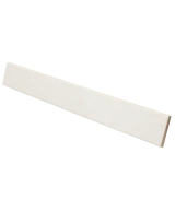 Carrelage Vitral Snow 5x40 cm - vue latérale du carreau