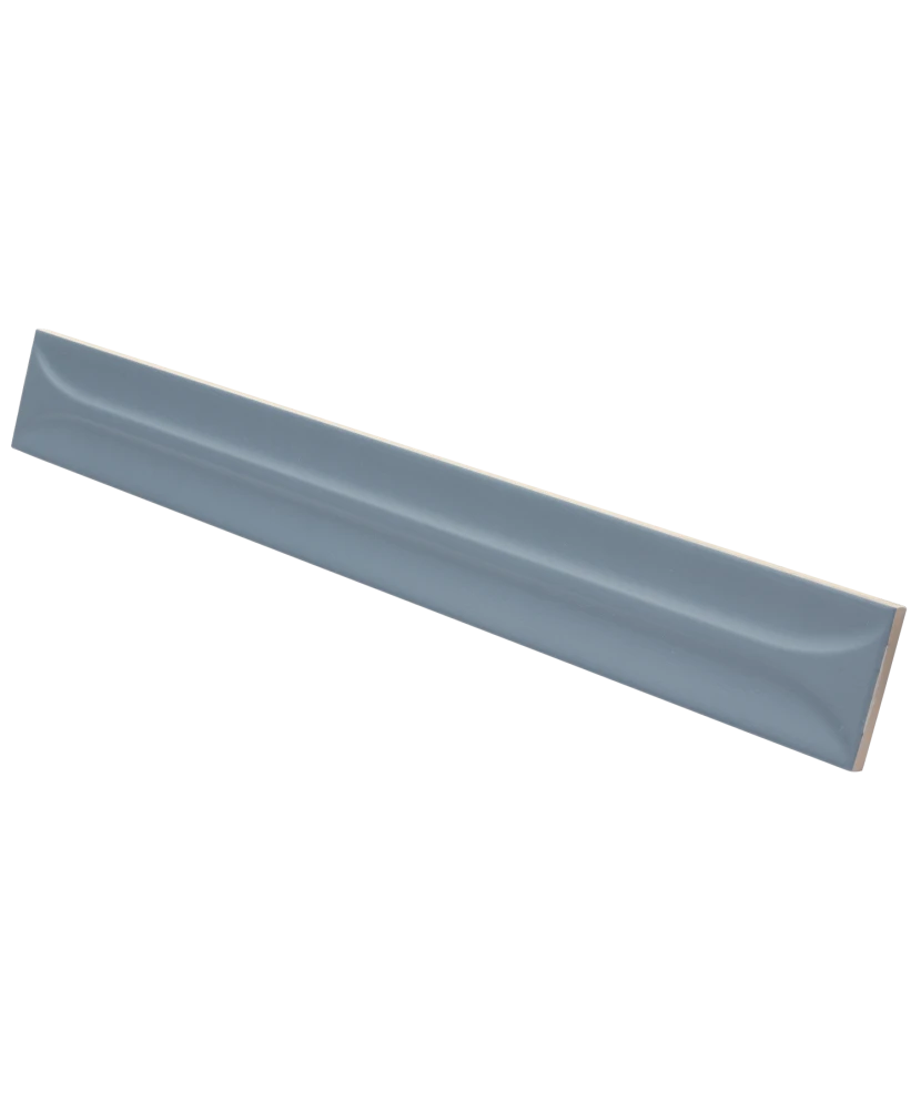 Carrelage Hopp Bro Blue 5x40 cm - vue latérale du carreau