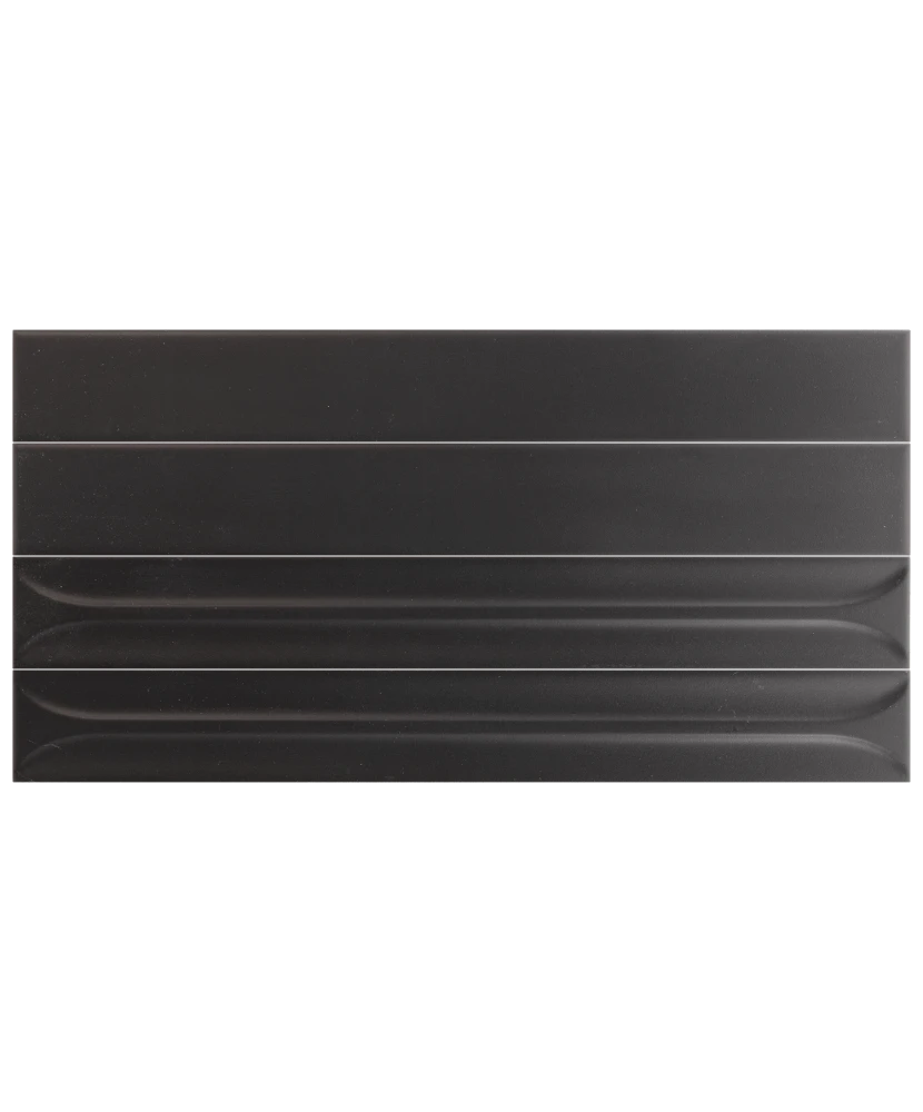 Carrelage Hopp Bro Graphite 5x40 cm - détail du carreau