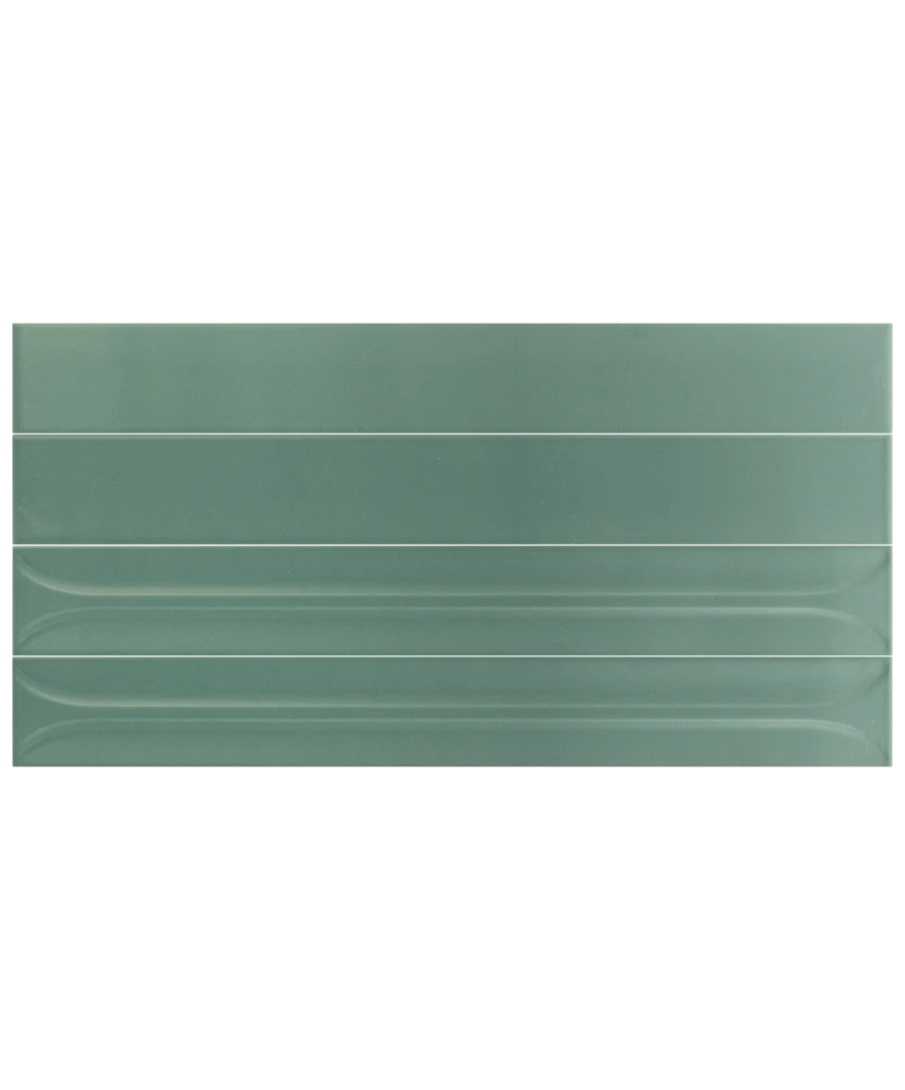 Carrelage Hopp Bro Green 5x40 cm - détail du carreau