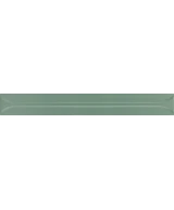 Carrelage Hopp Bro Green 5x40 cm - vue de face du carreau