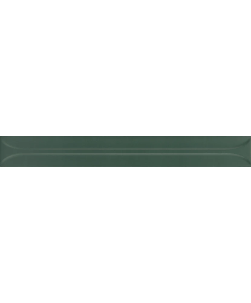 Carrelage Hopp Bro Laurel Green 5x40 cm - vue de face du carreau