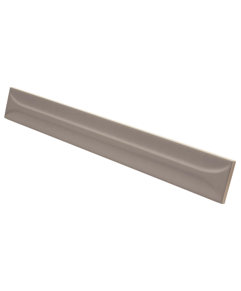 Carrelage Hopp Bro Taupe 5x40 cm - vue latérale du carreau