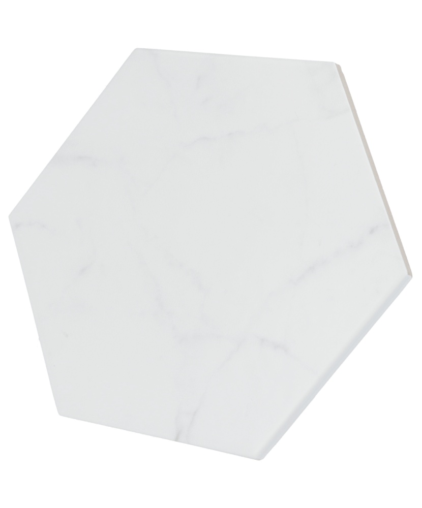 Carrara Hexagon 17.5x20 cm - carrelage NAIS