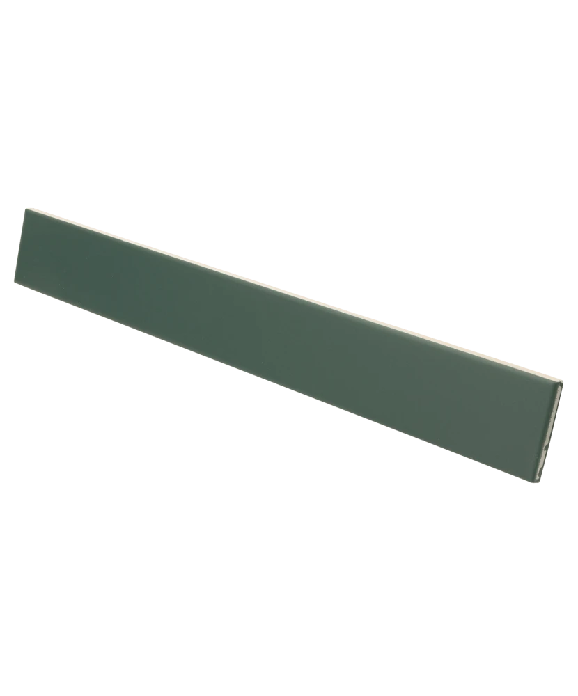 Carrelage Hopp Laurel Green 5x40 cm - vue latérale du carreau