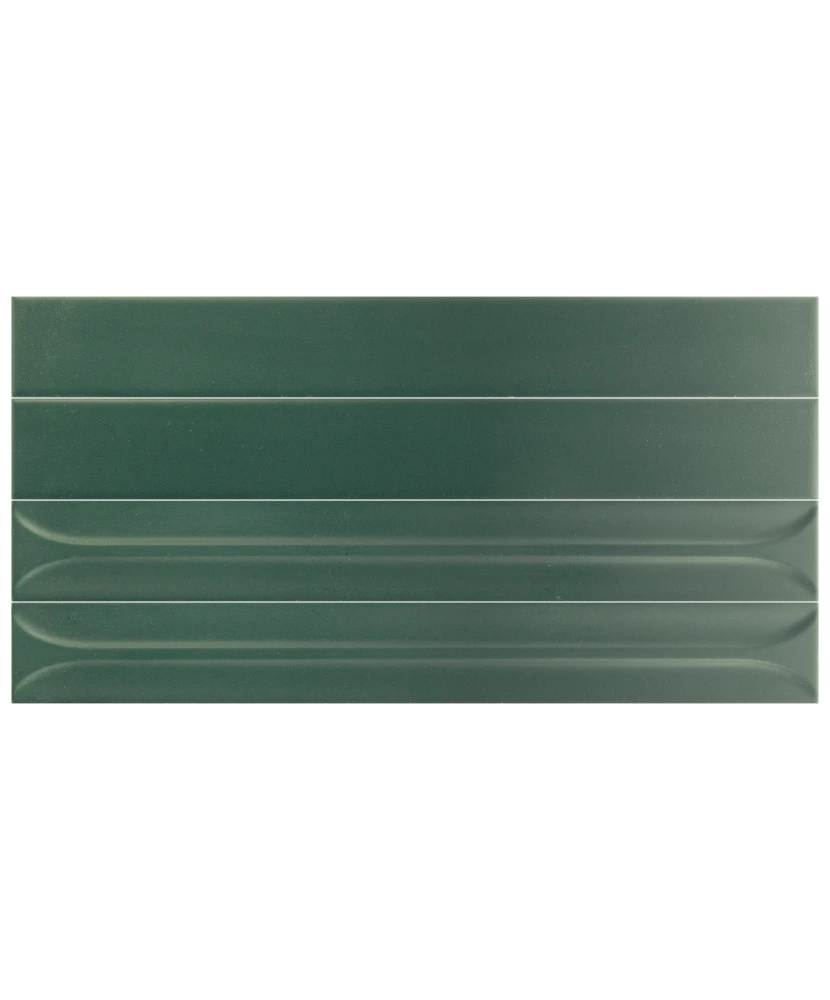Carrelage Hopp Laurel Green 5x40 cm - détail du carreau