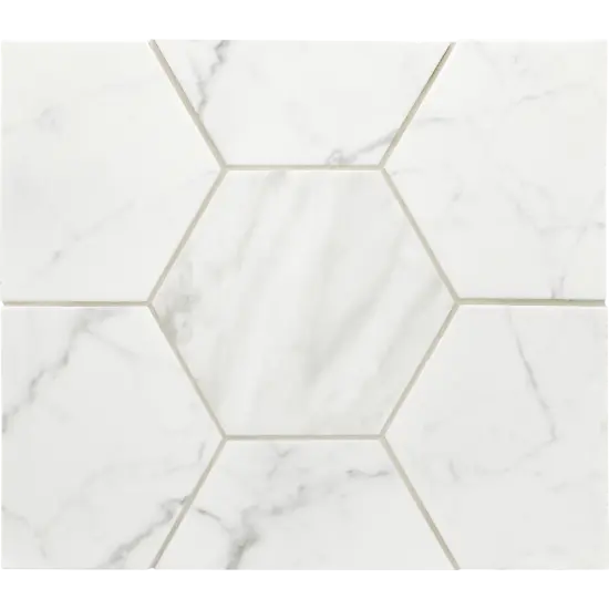 Carrara Hexagon 17,5x20 cm