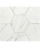 Carrara Hexagon 17.5x20 cm - carrelage NAIS - image 2