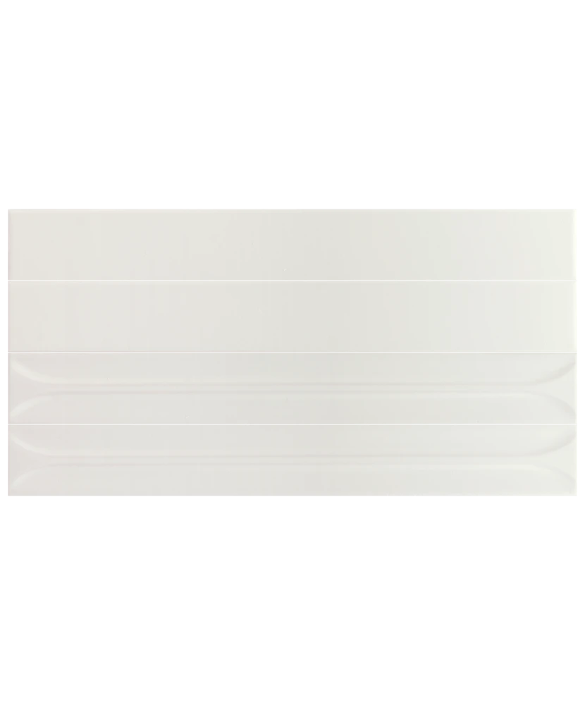 Carrelage Hopp White 5x40 cm - détail du carreau