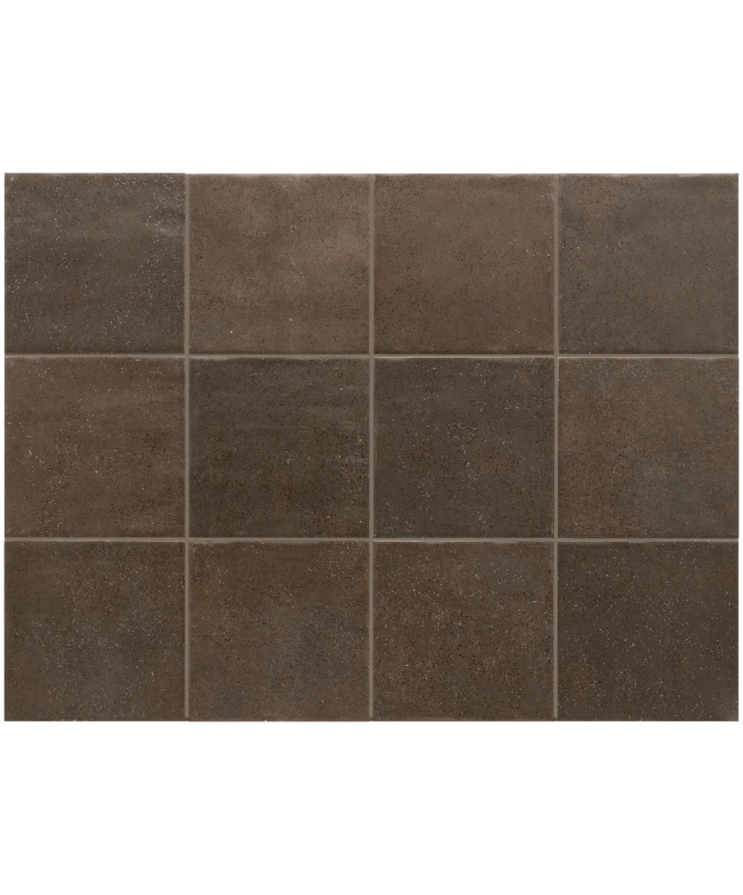 Carrelage Stage Brown 10x10 cm - panneau de carreaux