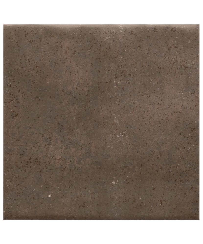 Carrelage Stage Brown 10x10 cm - vue de face du carreau