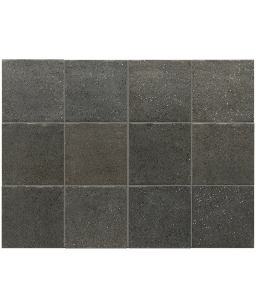 Carrelage Stage Charcoal 10x10 cm - panneau de carreaux