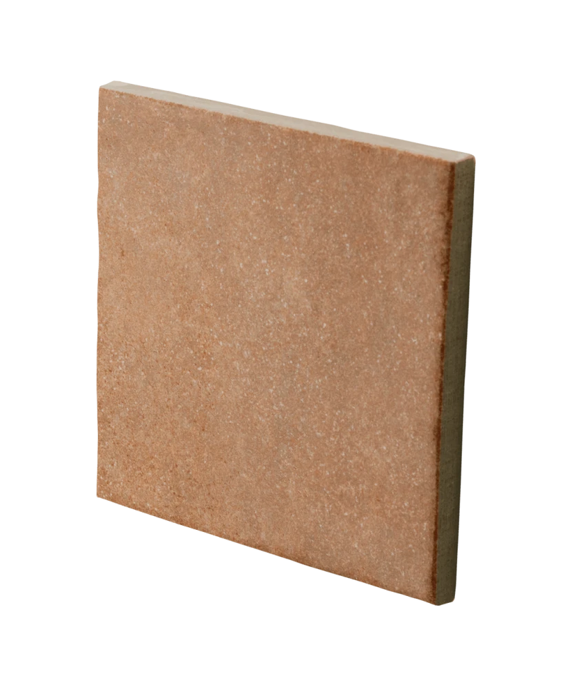 Carrelage Stage Terracotta 10x10 cm - vue latérale du carreau