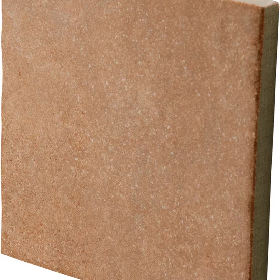 Carrelage Stage Terracotta 10x10 cm - vue latérale du carreau