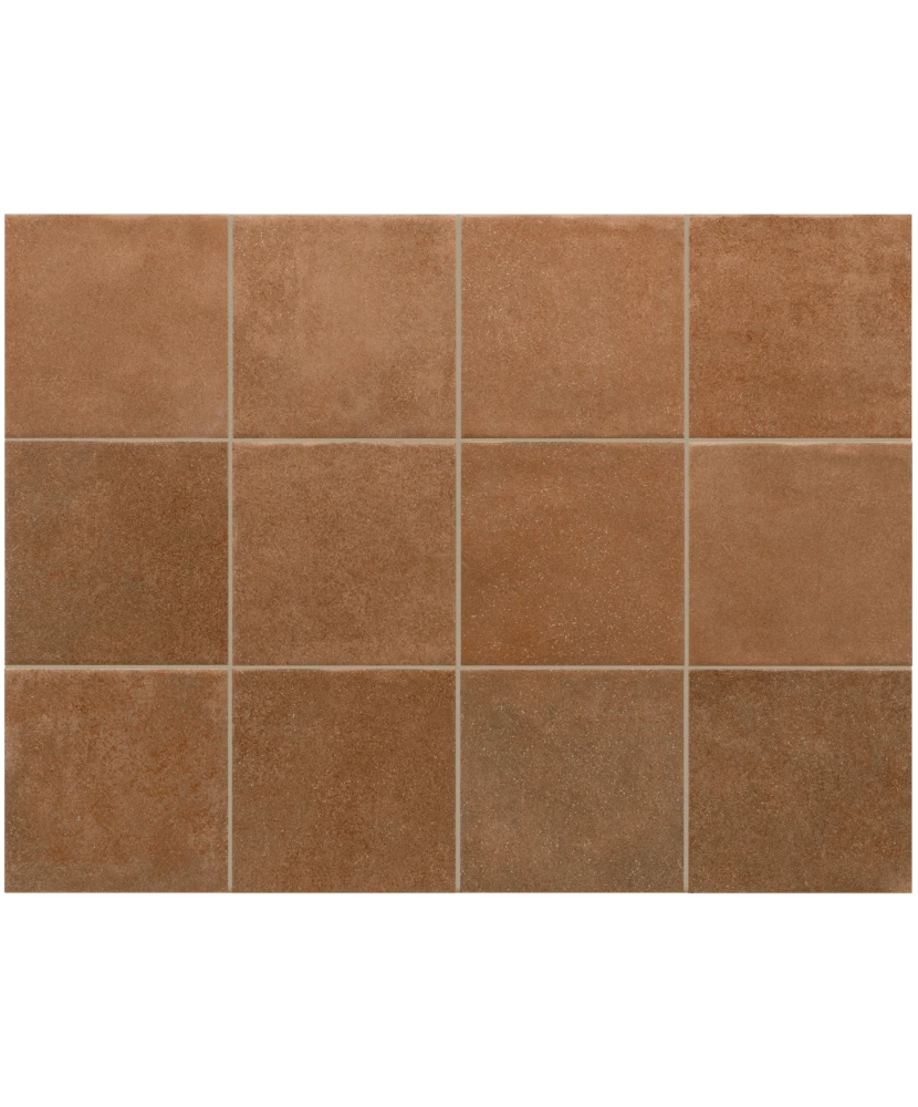 Carrelage Stage Terracotta 10x10 cm - panneau de carreaux