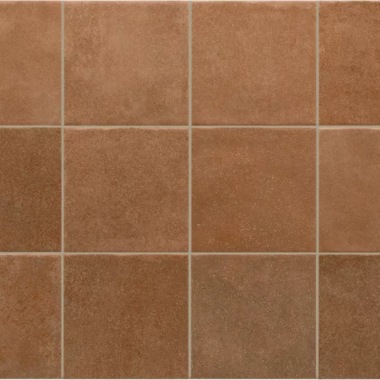 Carrelage Stage Terracotta 10x10 cm - panneau de carreaux