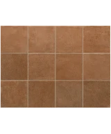 Carrelage Stage Terracotta 10x10 cm - panneau de carreaux