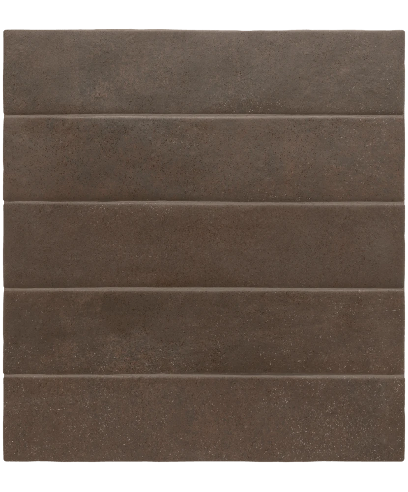 Carrelage Stage Brown 6x30 cm - panneau de carreaux