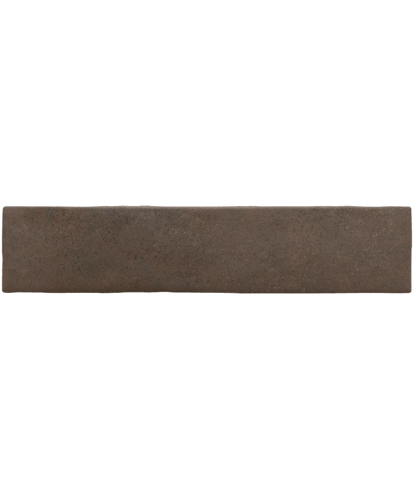 Carrelage Stage Brown 6x30 cm - vue de face du carreau