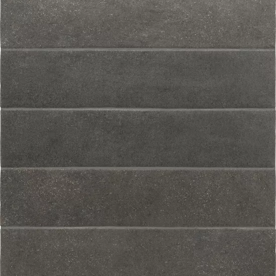 Carrelage Stage Charcoal 6x30 cm - panneau de carreaux