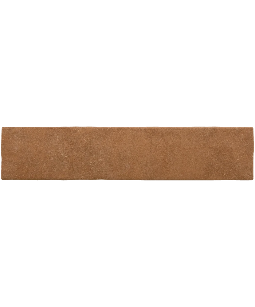 Carrelage Stage Terracotta 6x30 cm - vue de face du carreau
