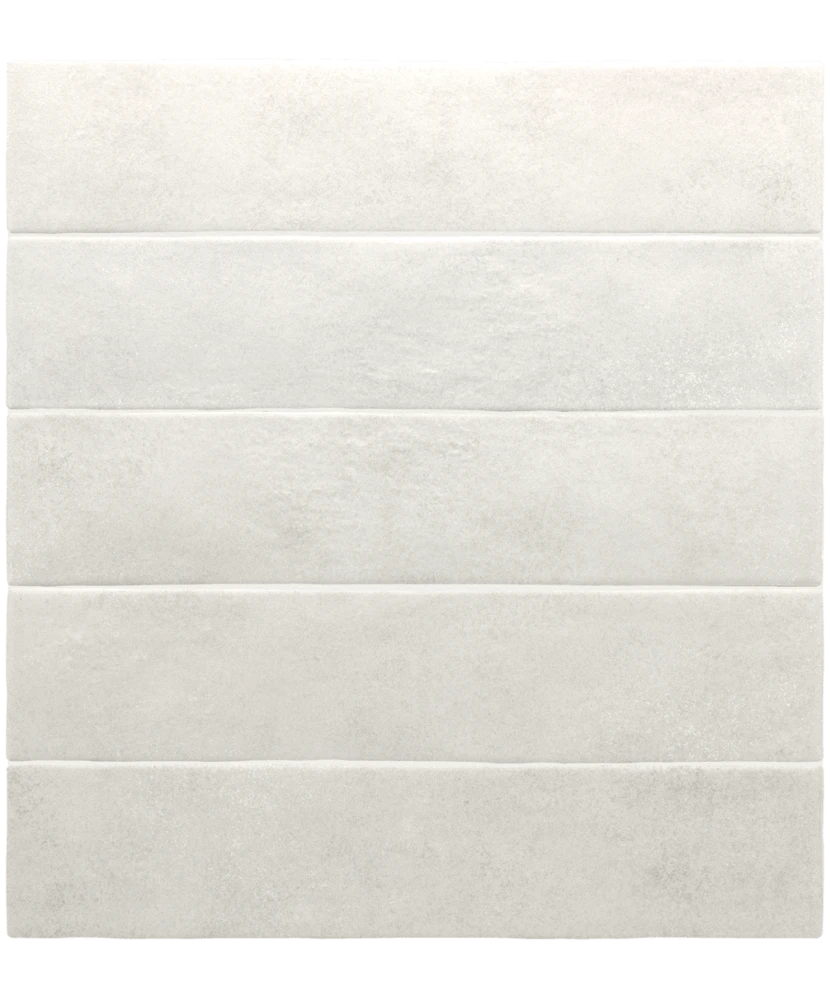Carrelage Stage White 6x30 cm - panneau de carreaux