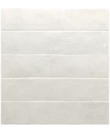 Carrelage Stage White 6x30 cm - panneau de carreaux