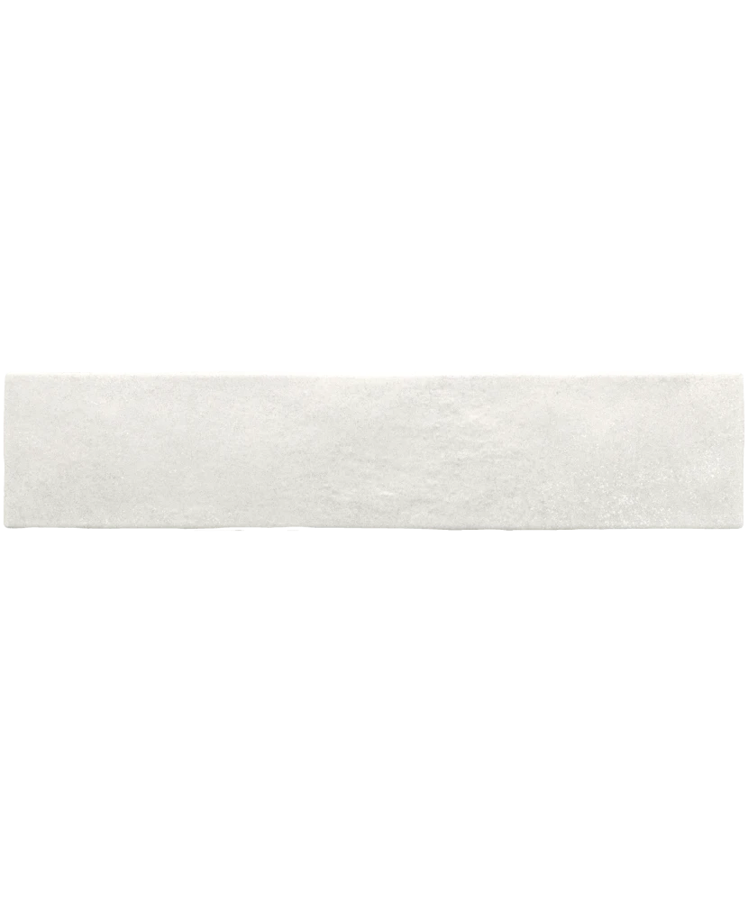 Carrelage Stage White 6x30 cm - vue de face du carreau