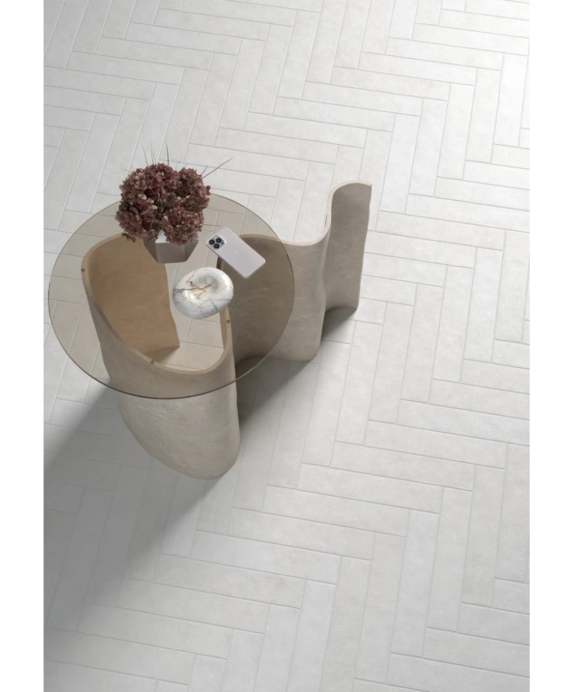 Carrelage Stage White 6x30 cm - vue d’ambiance