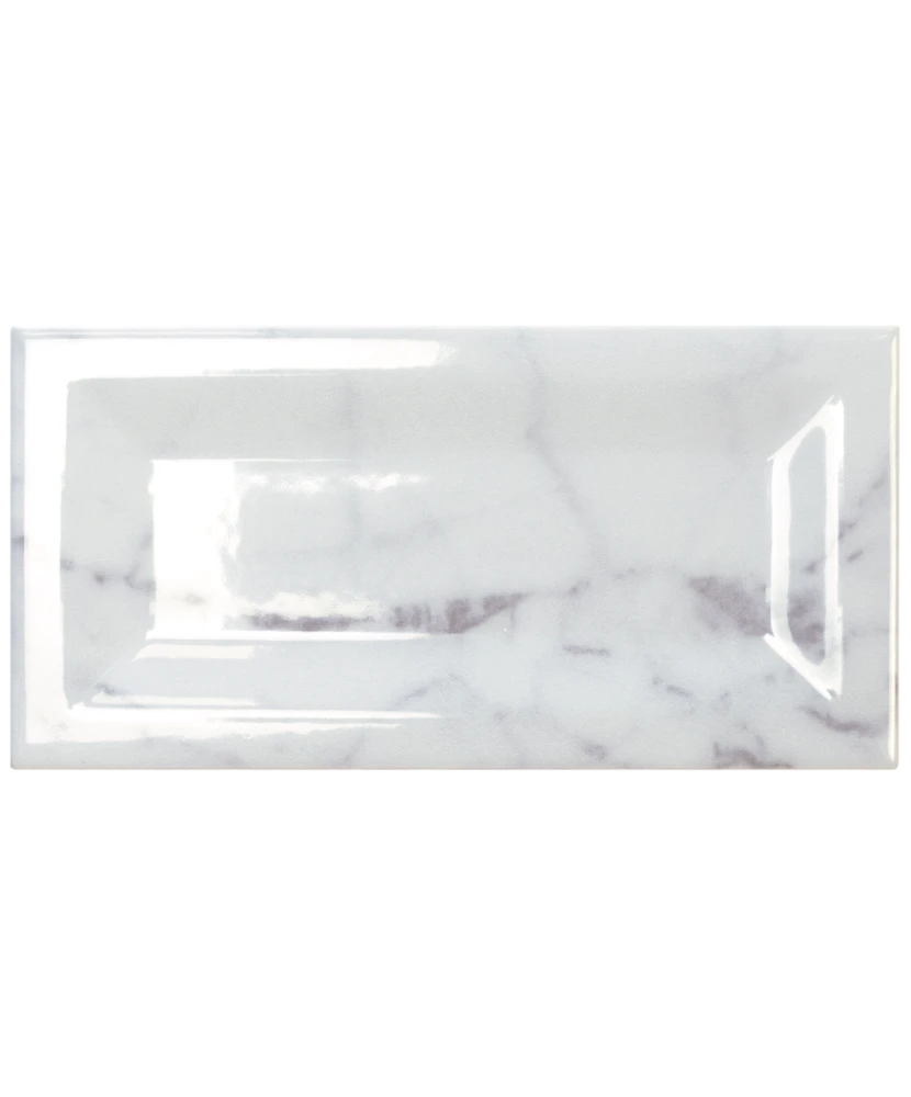 Carrelage Carrara Inmetro 7,5x15 cm - détail du carreau 2