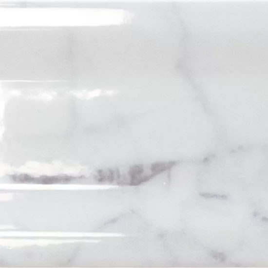 Carrelage Carrara Inmetro 7,5x15 cm - détail du carreau 2