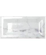 Carrelage Carrara Inmetro 7,5x15 cm - détail du carreau 2