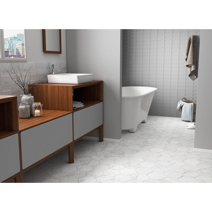 Carrara Inmetro Matt 7.5x15 cm - carrelage NAIS - image 3