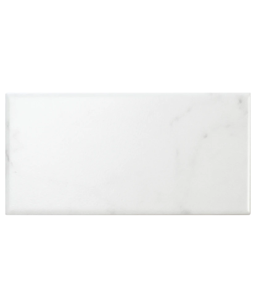 Carrelage Carrara Mat 7,5x15 cm - détail du carreau 2