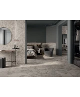 Carrelage 60x120 Gemstone Grey Nat Rectifié - vue d’ambiance 2