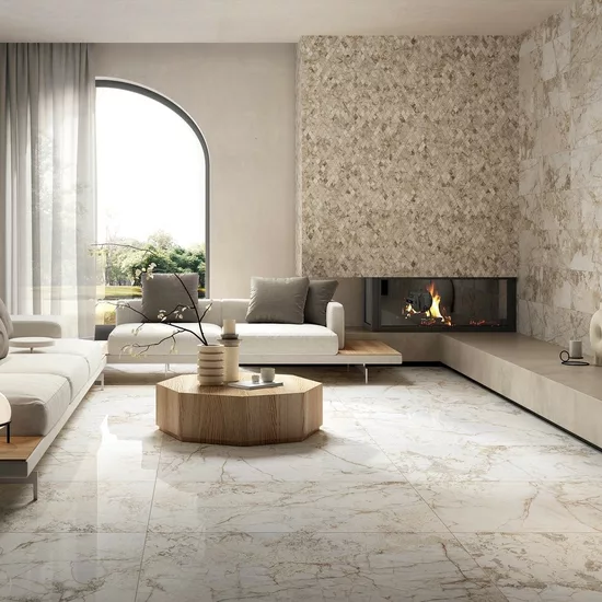 Carrelage 60x120 Gemstone Natural Lap Rectifié - vue d’ambiance 2