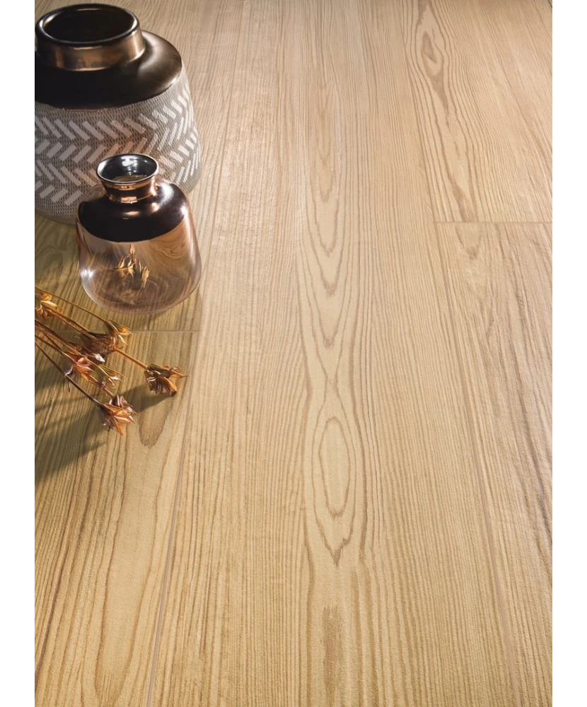 Carrelage 20x120 Honey Wood Larice Nat Rectifié - posé en terrasse