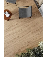 Carrelage 20x120 Honey Wood Olmo Nat Rectifié - vue d’ambiance 4