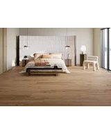 Carrelage 20x120 Honey Wood Noce Nat Rectifié - posé en terrasse