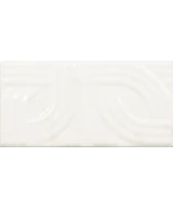 Carrelage Carrara Metropolis 7,5x15 cm - vue de face du carreau