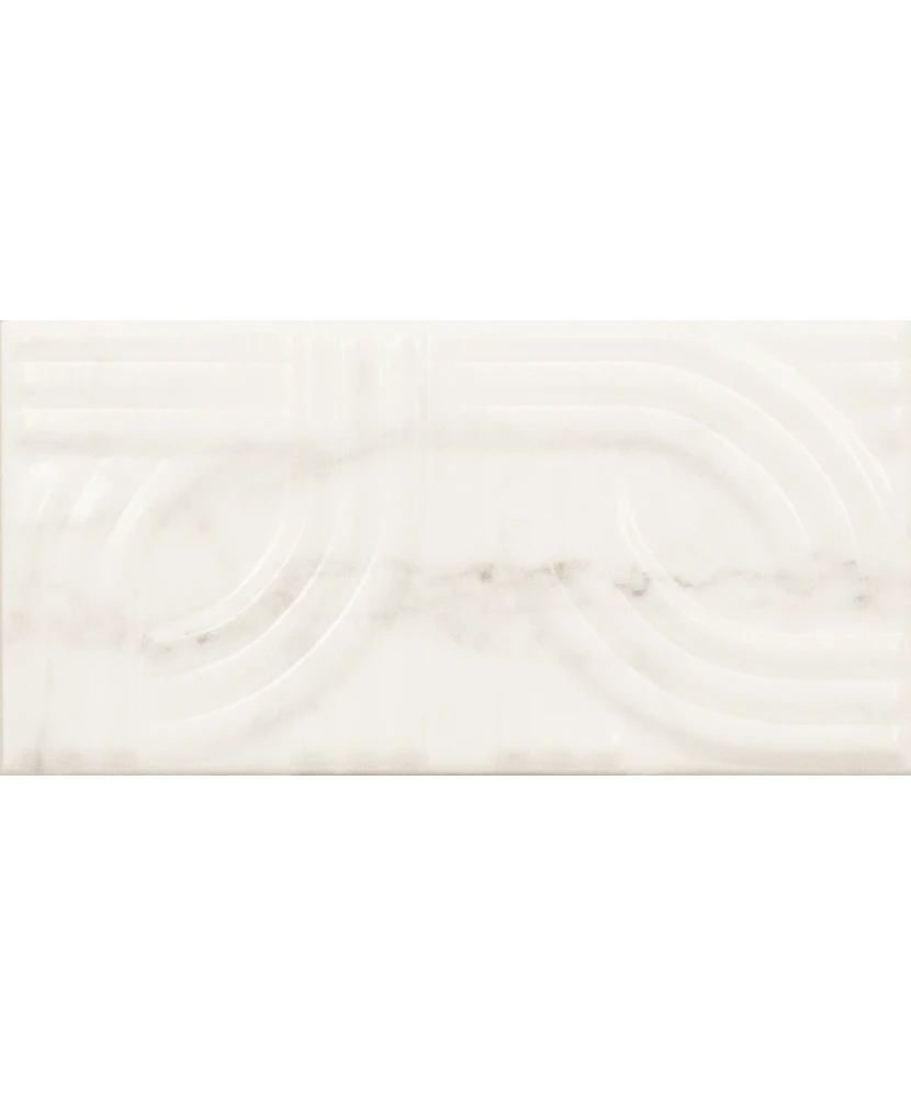 Carrelage Carrara Metropolis Mat 7,5x15 cm - détail du carreau